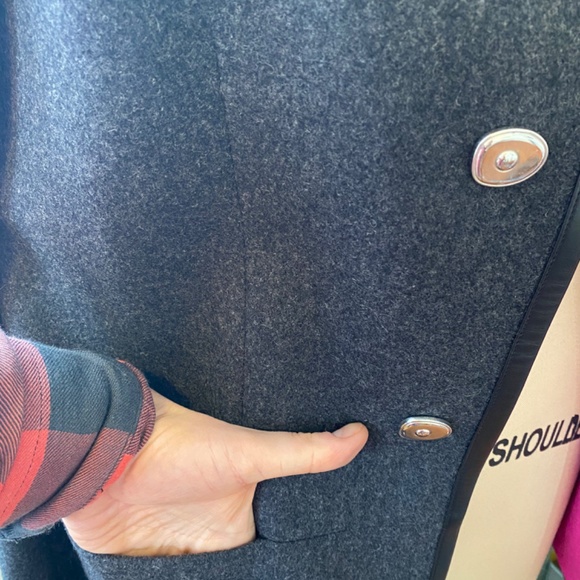 Balenciaga 100% wool coat / jacket NWT FR38 - Picture 6 of 10